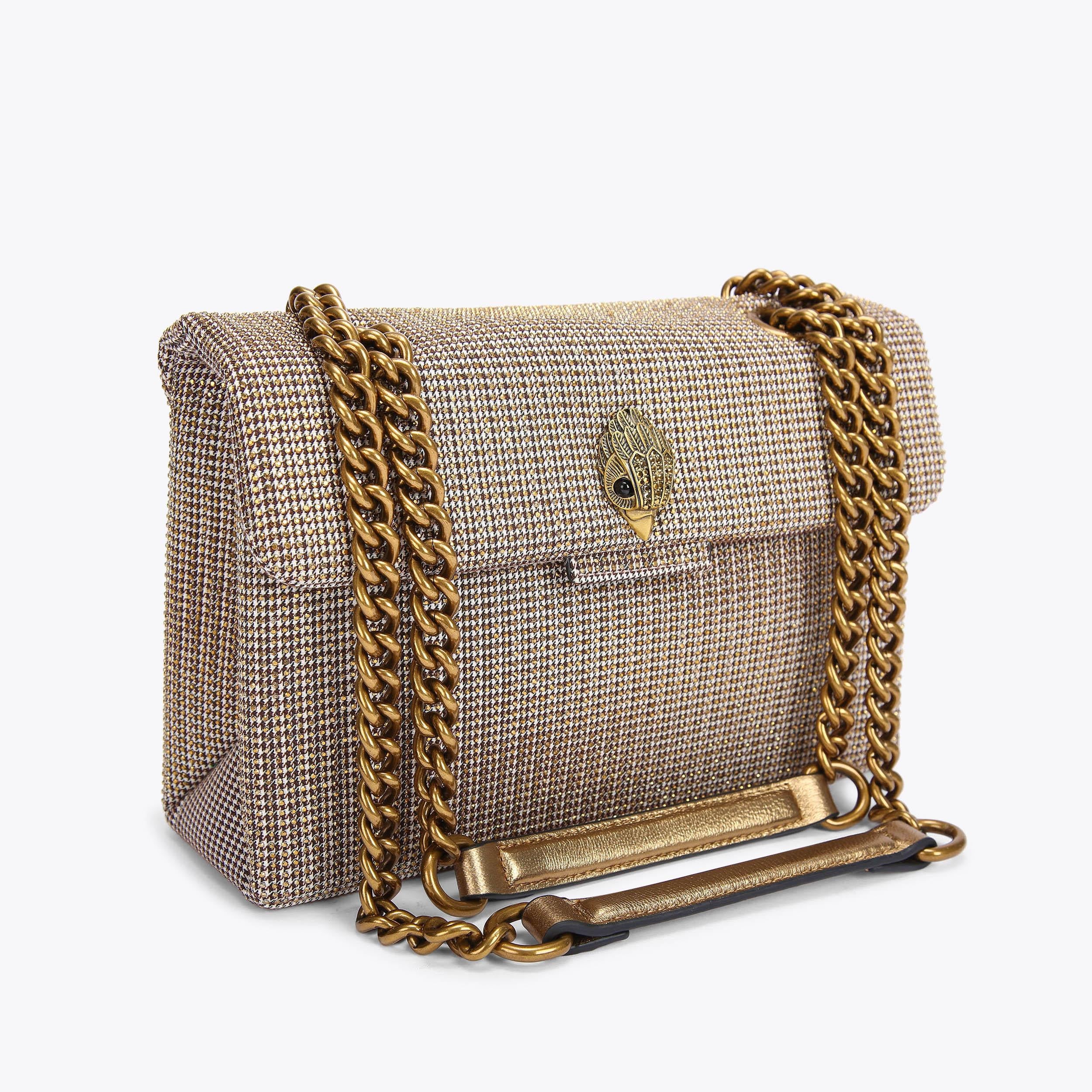 LARGE FABRIC KENSINGTON BAG