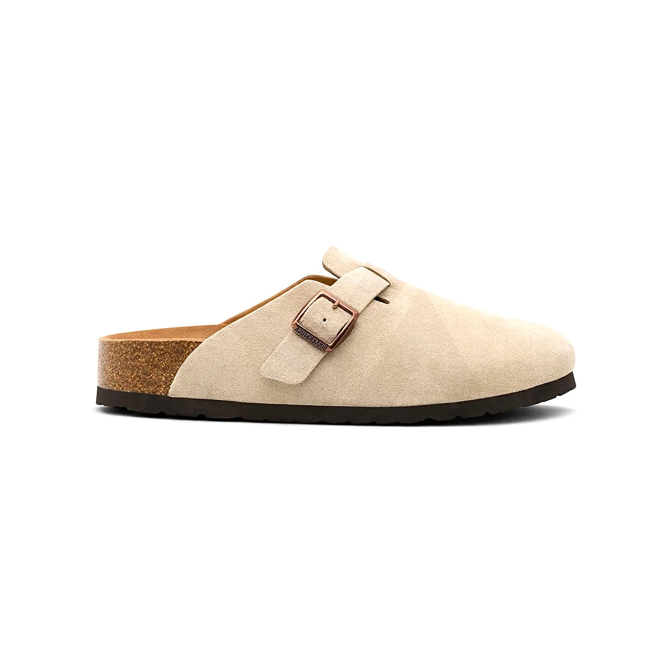 SUEDE BOSTON CLOGS