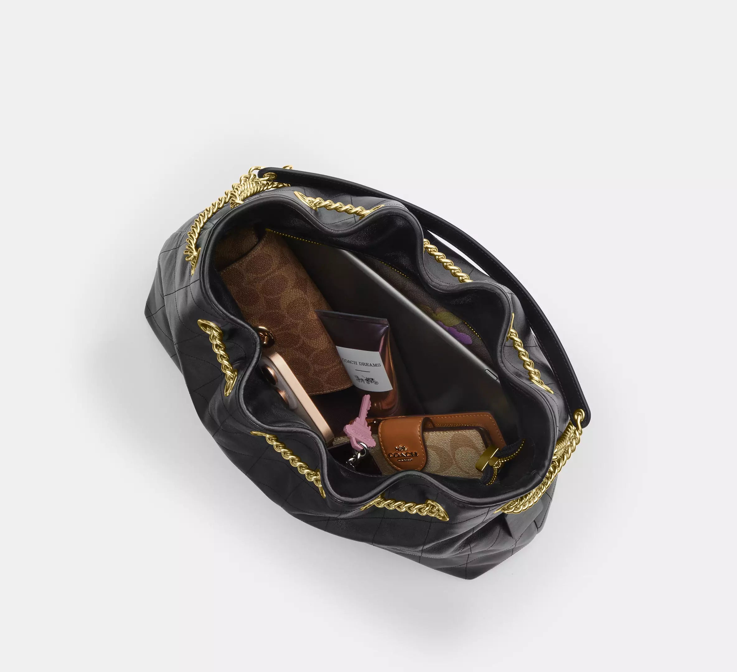 Evelyn QUILTED SHOULDER BAG