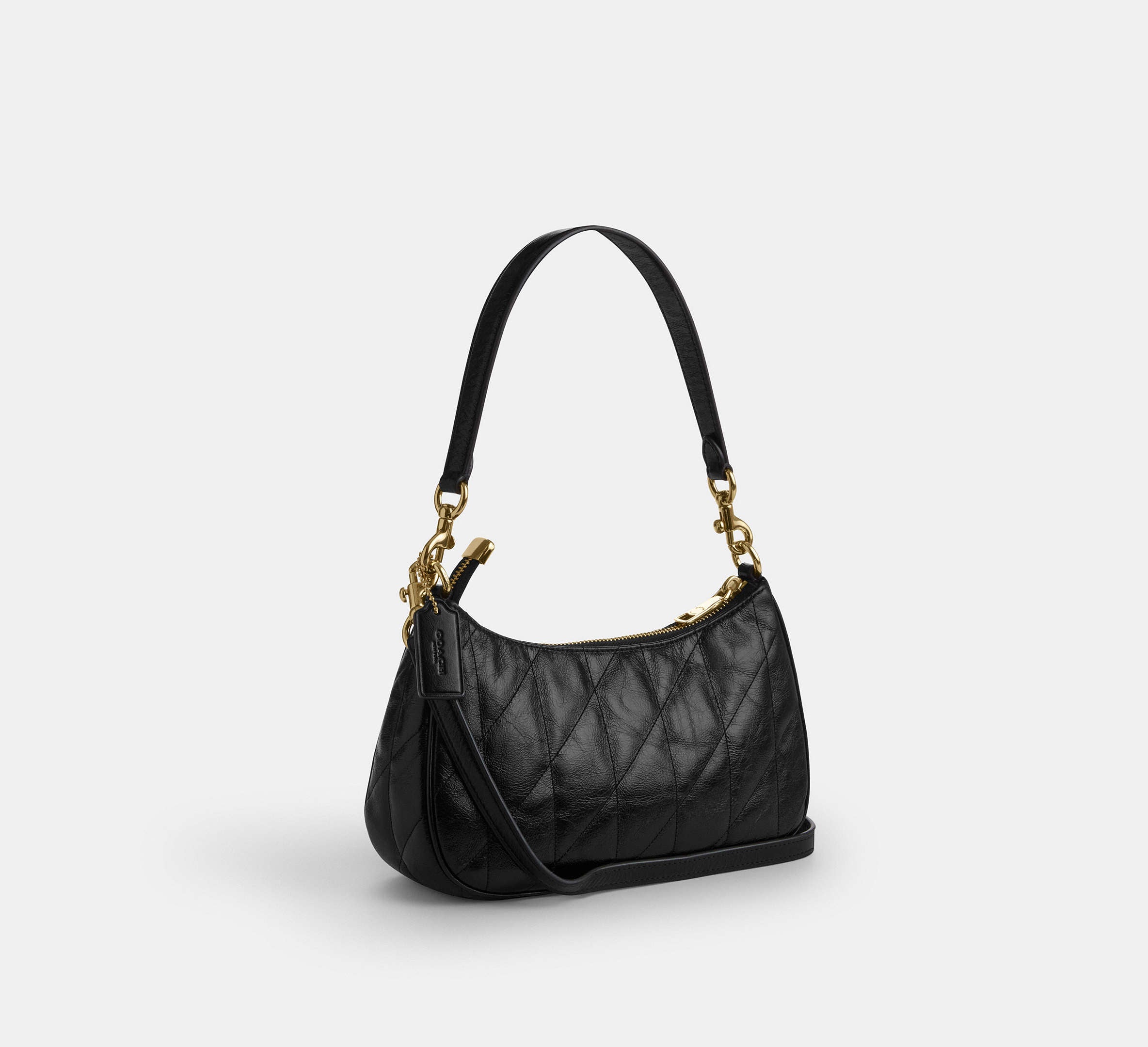 Teri shoulder bag with quilting
