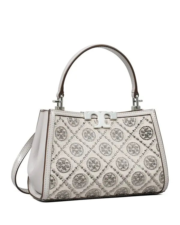 Eleanor T Monogram Top Handle