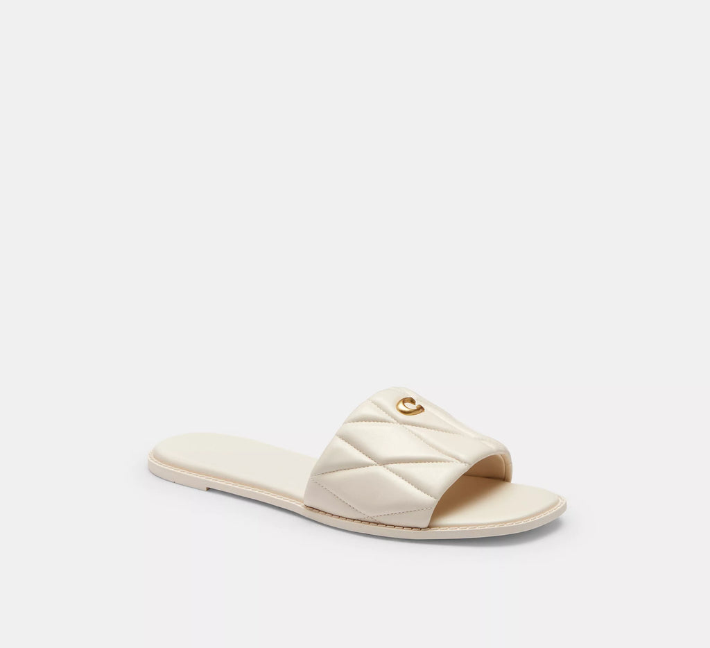 Holly sandal with quilting