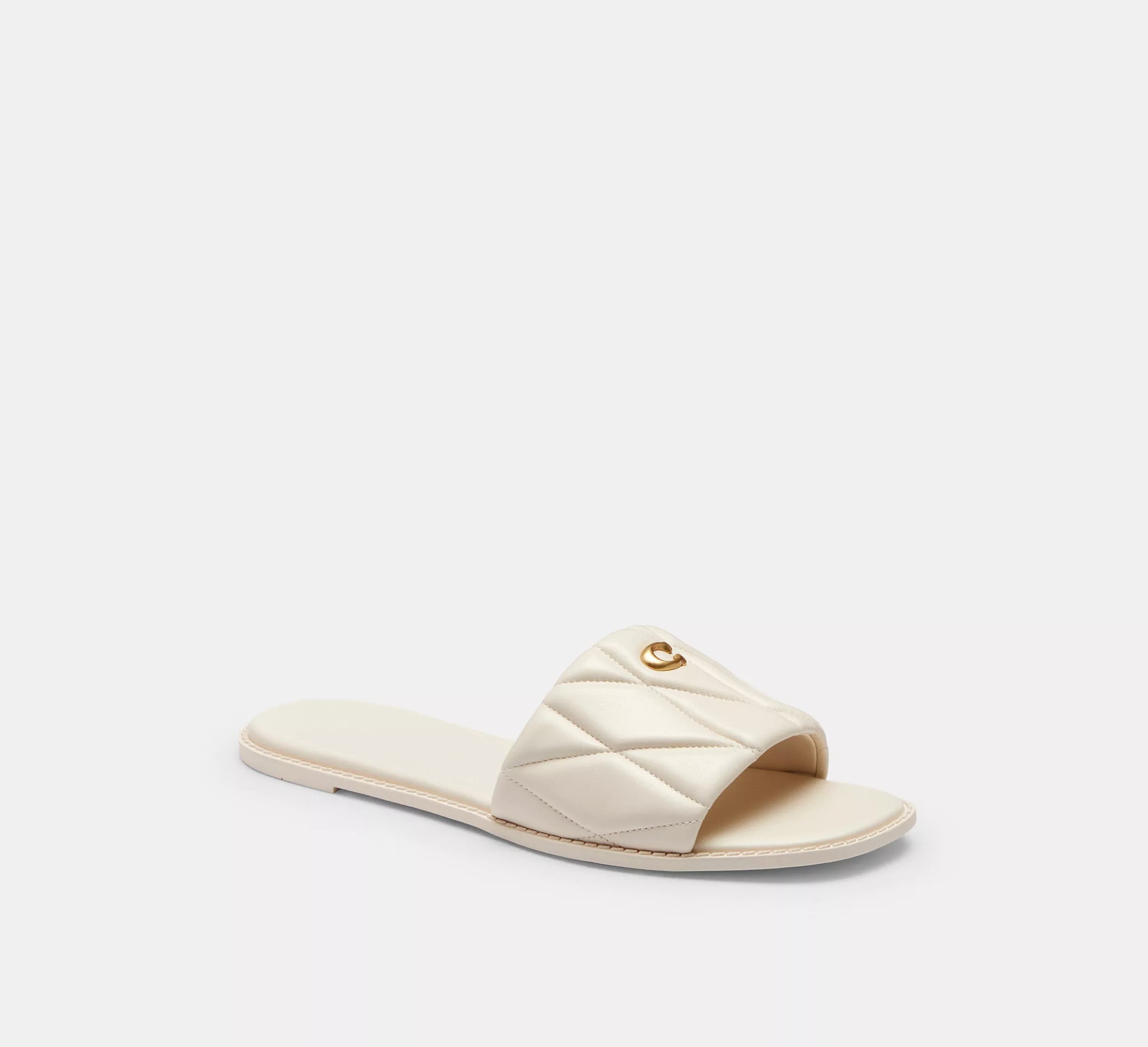 Holly sandal with quilting