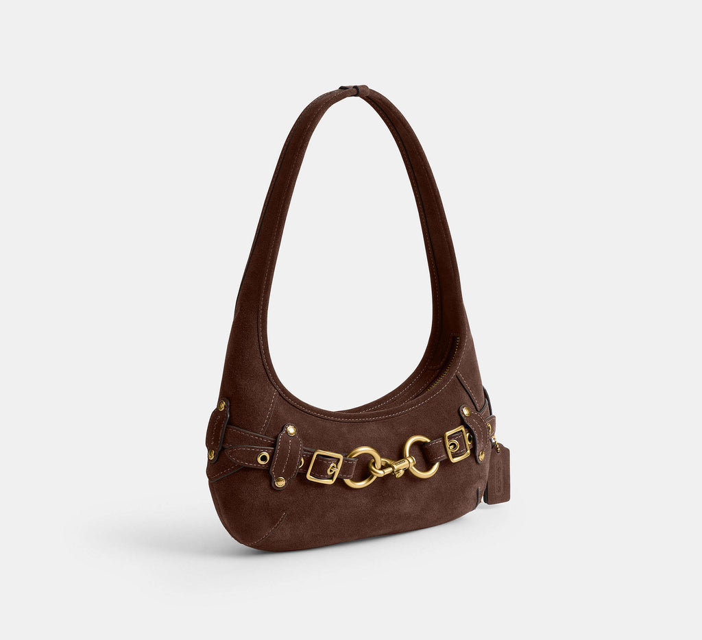 Belted Ergo Shoulder Bag 26 In Signature Jacquard