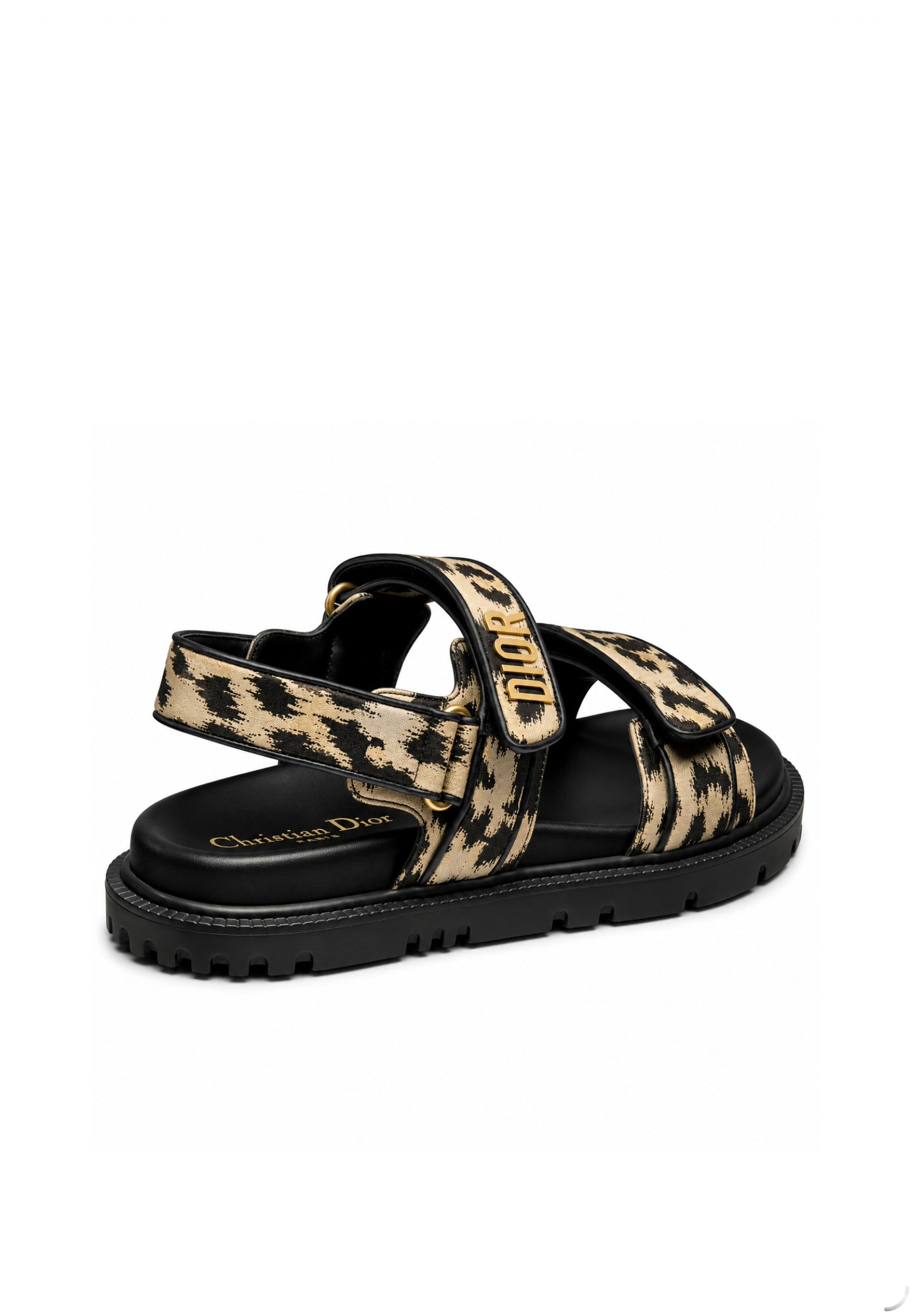 EMBROIDERED SANDALS DIORACT