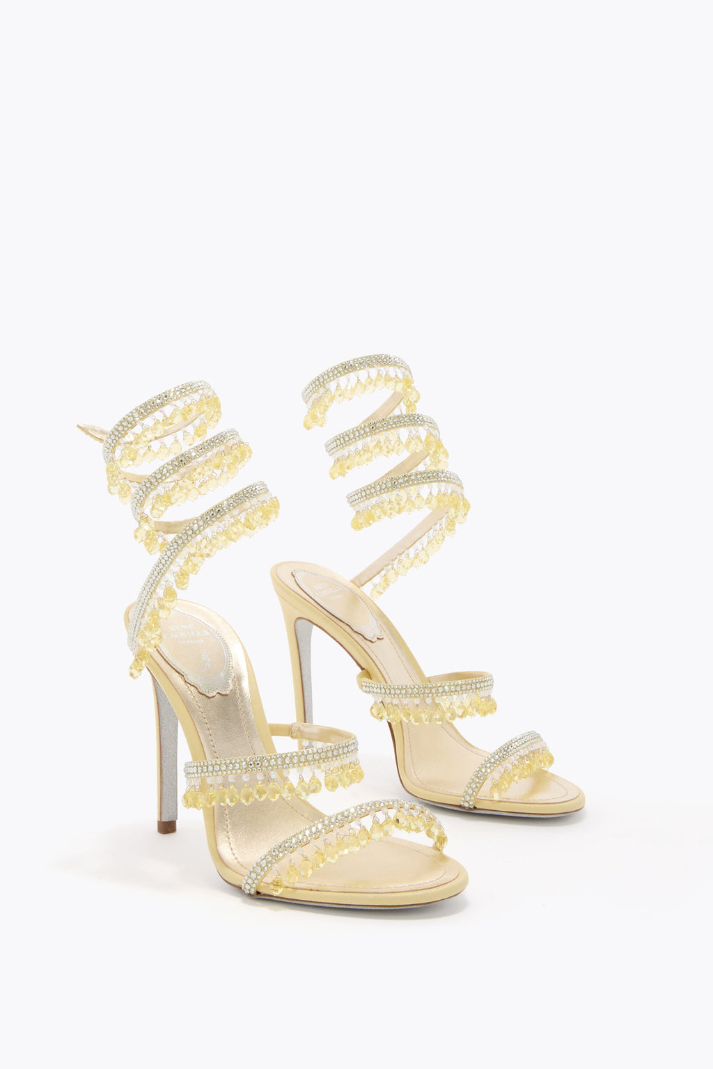 CHANDELIER BUTTER YELLOW SANDAL