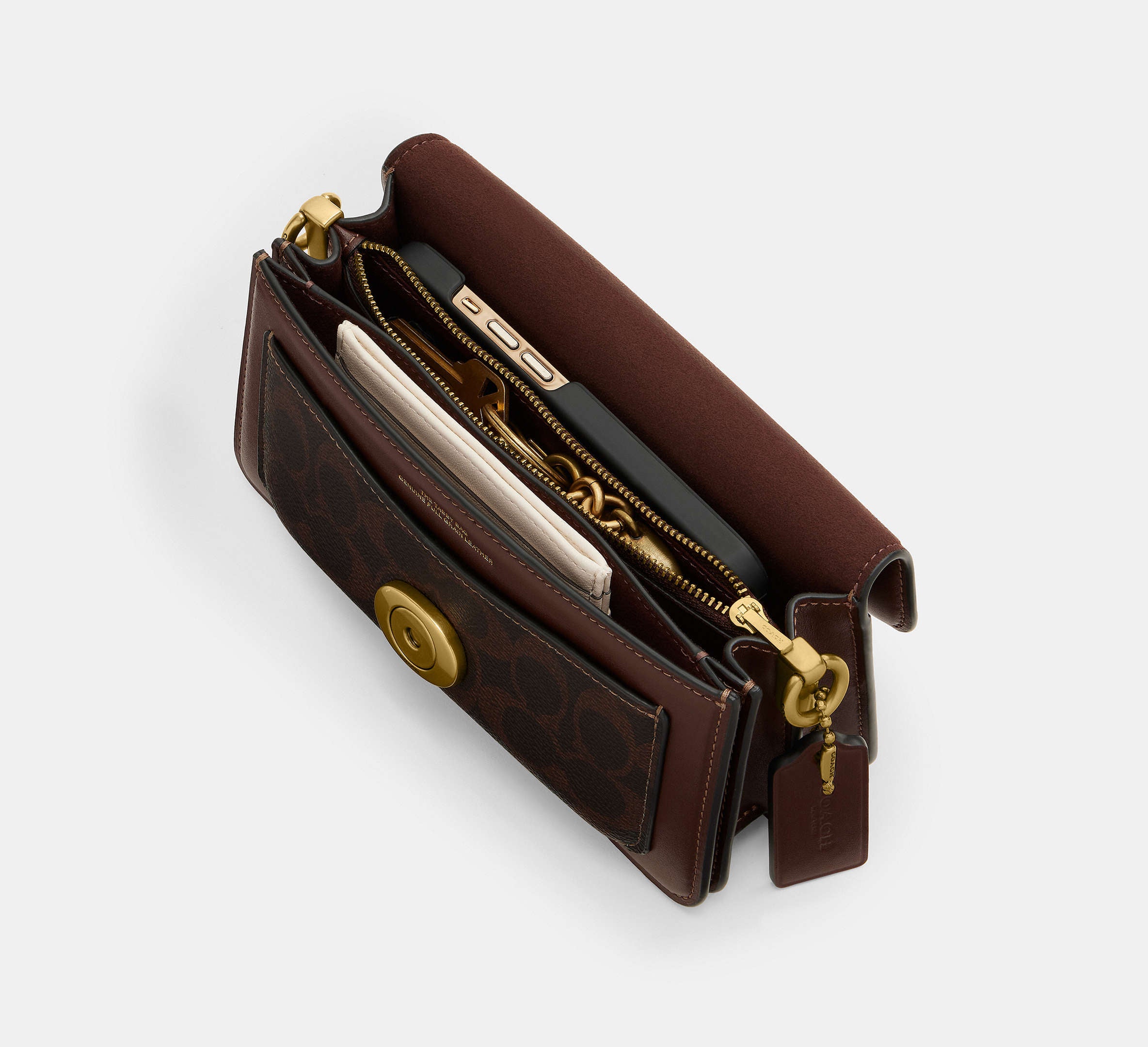 Tabby Shoulder Bag 20 In Signature Canvas