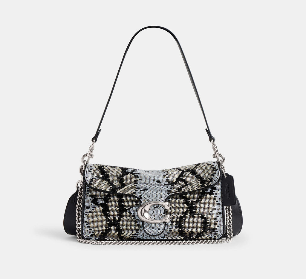 Tabby Shoulder Bag 26 With Snake Stones