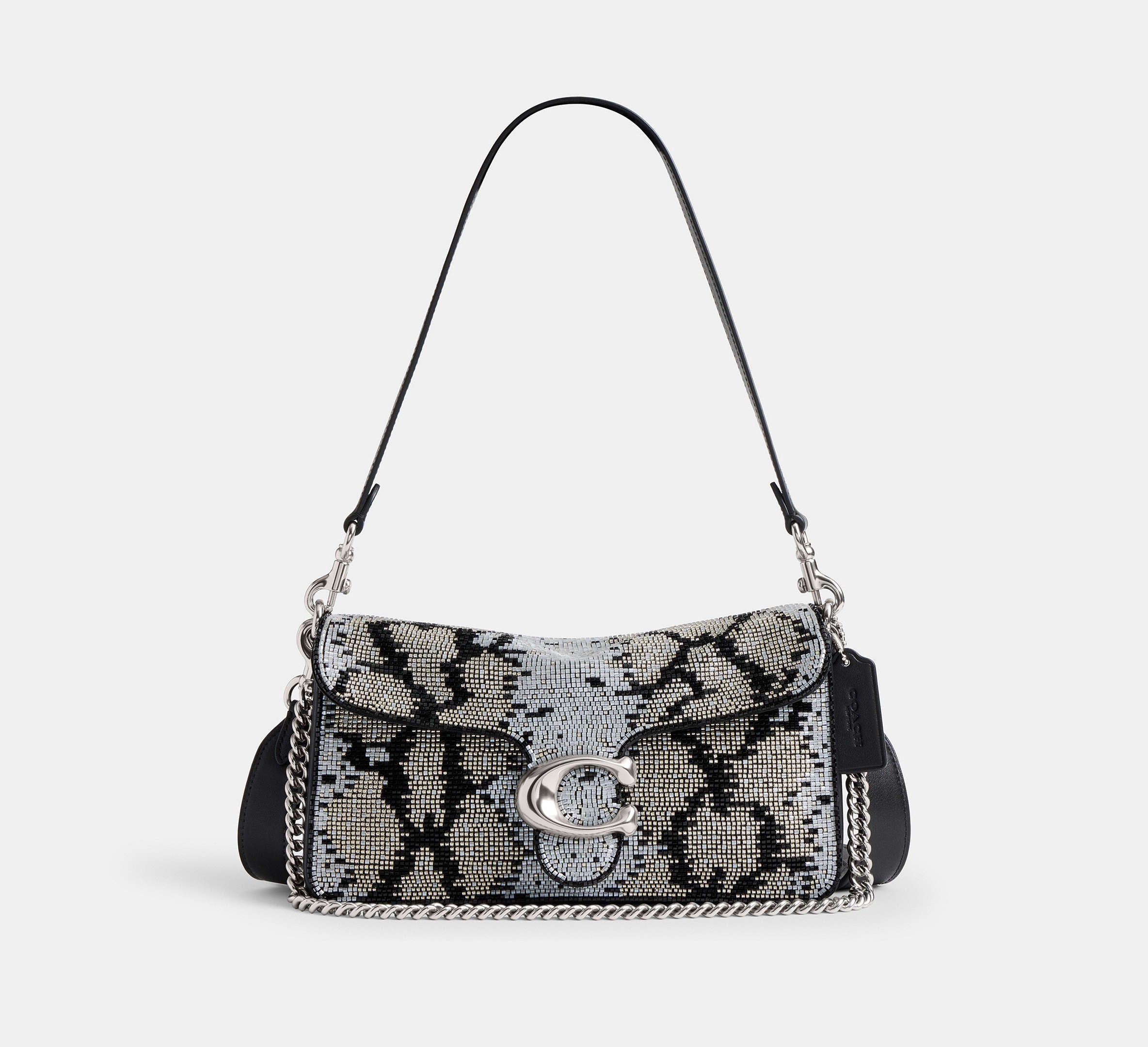 Tabby Shoulder Bag 26 With Snake Stones
