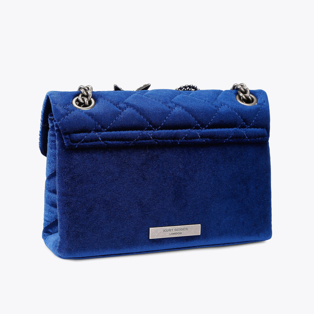 MINI VELVET KENSINGTON BAG