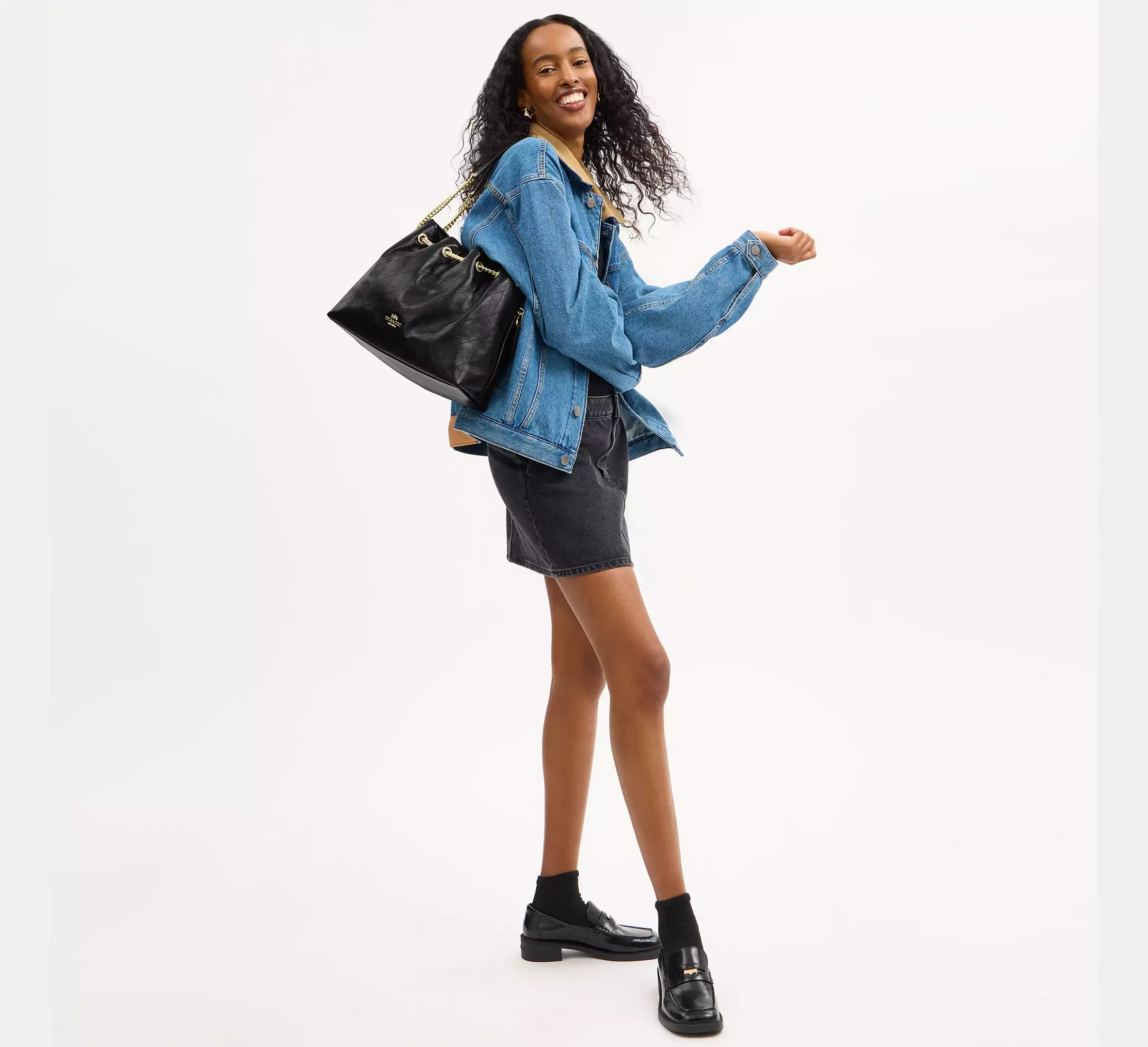 Evelyn QUILTED SHOULDER BAG