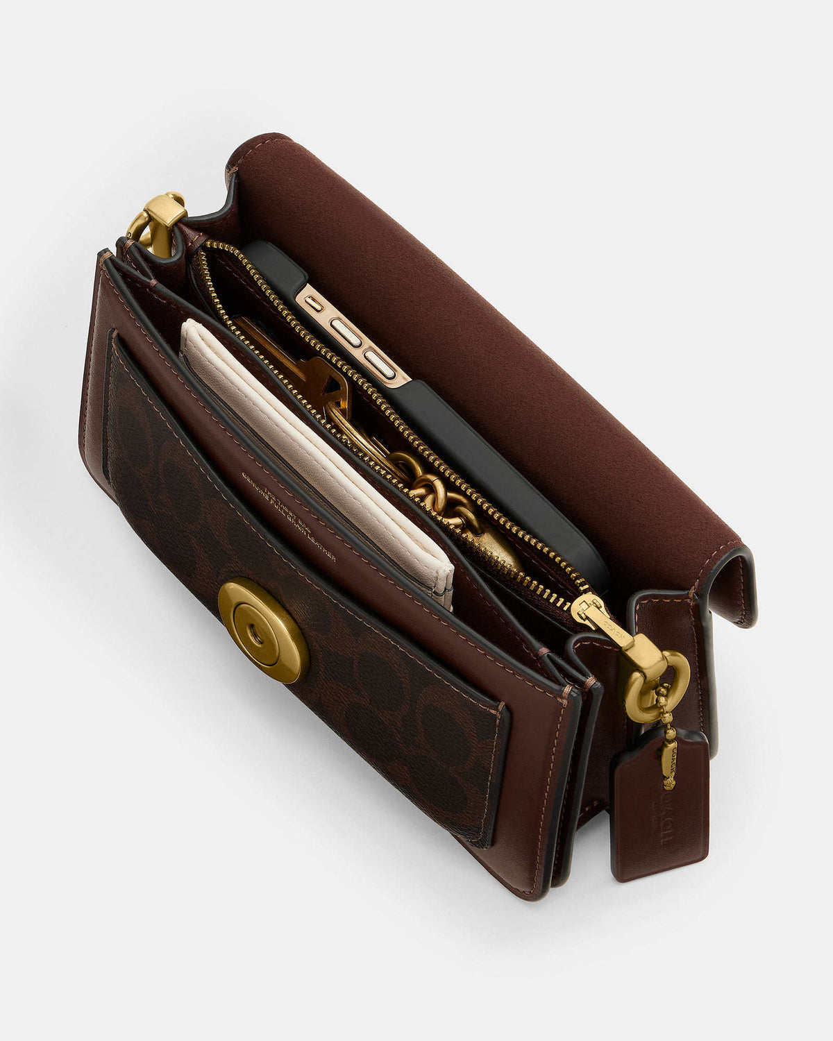 Tabby Shoulder Bag 20 in signature canvas