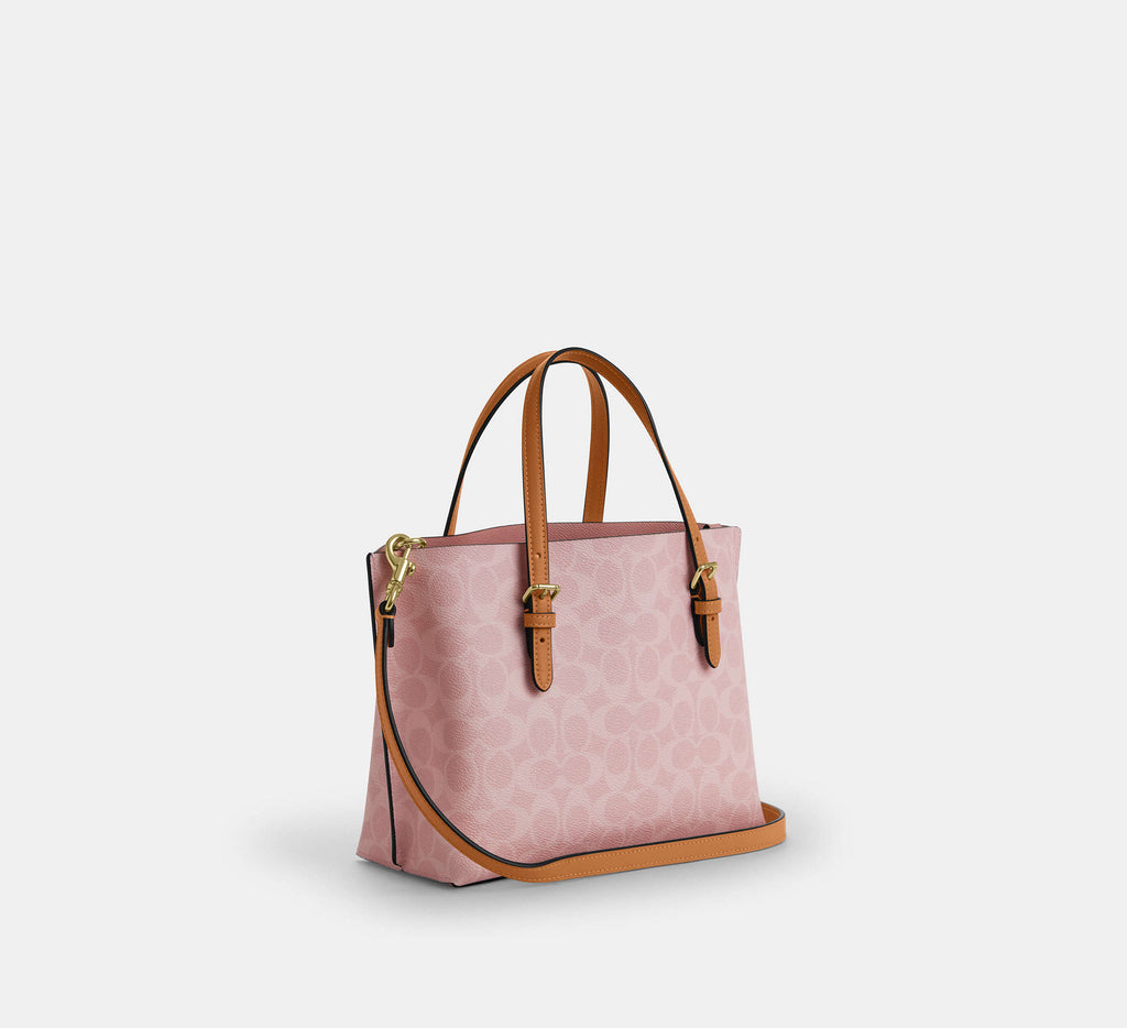 Mollie Tote Bag 25 In Signature Canvas With Charms