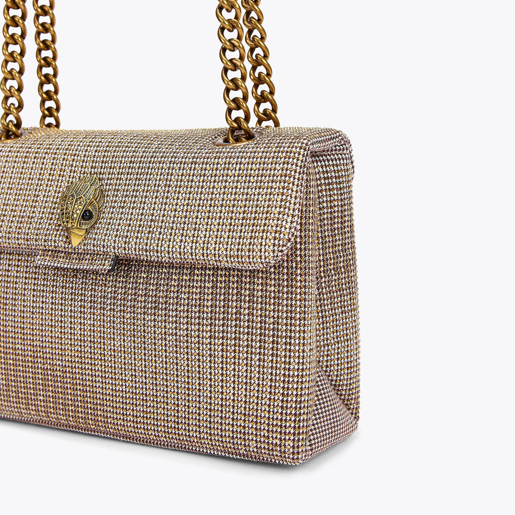 LARGE FABRIC KENSINGTON BAG