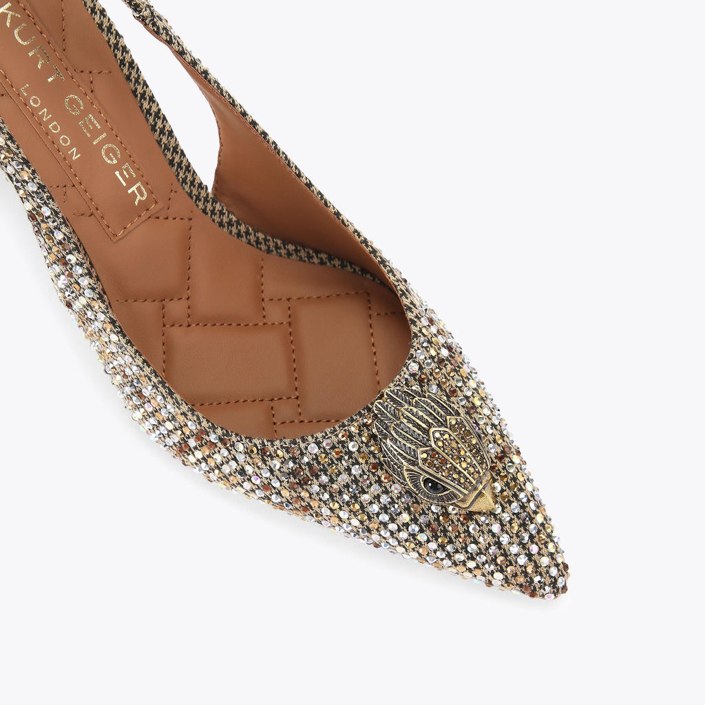BELGRAVIA HIGH SLING BACK HEEL