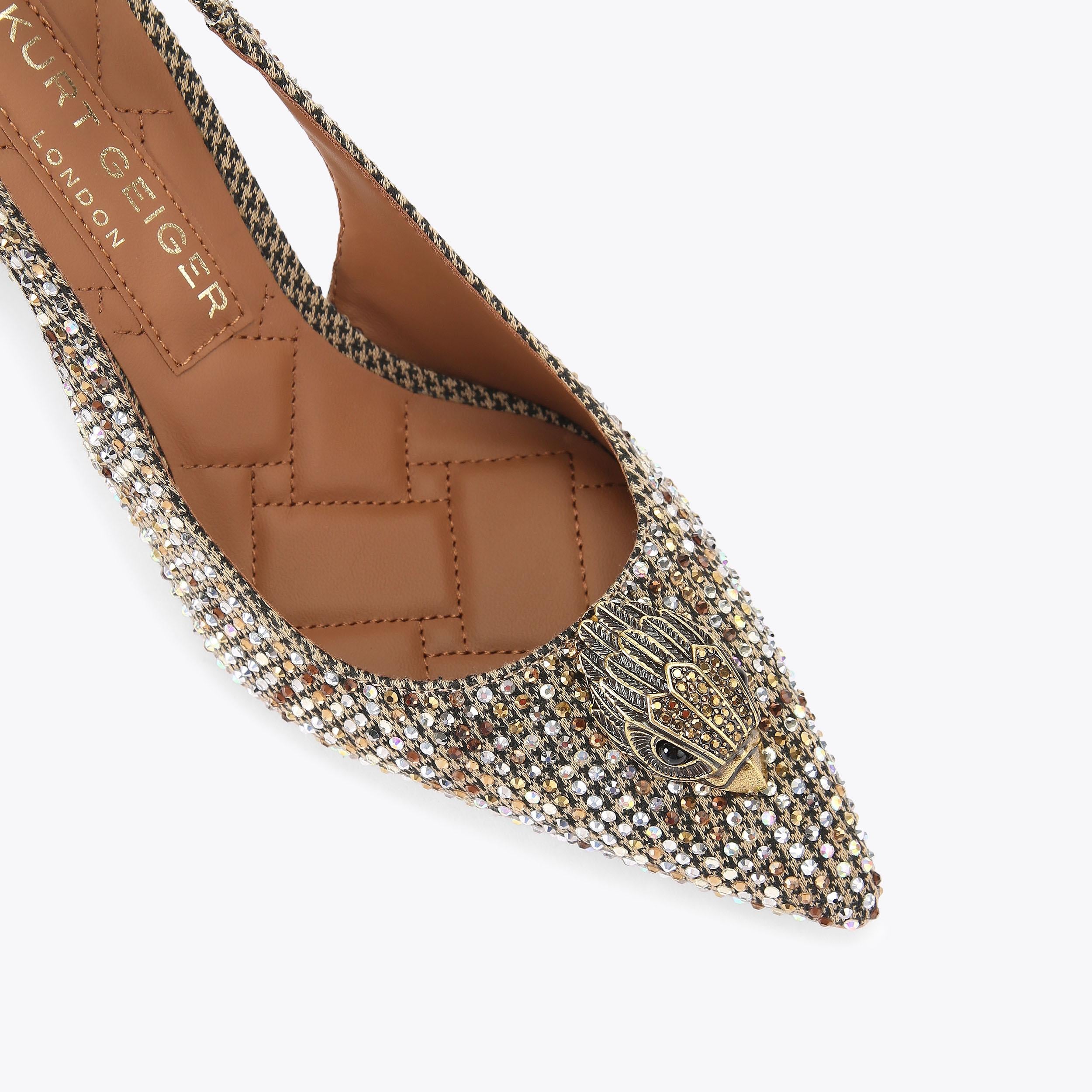 BELGRAVIA HIGH SLING BACK HEEL