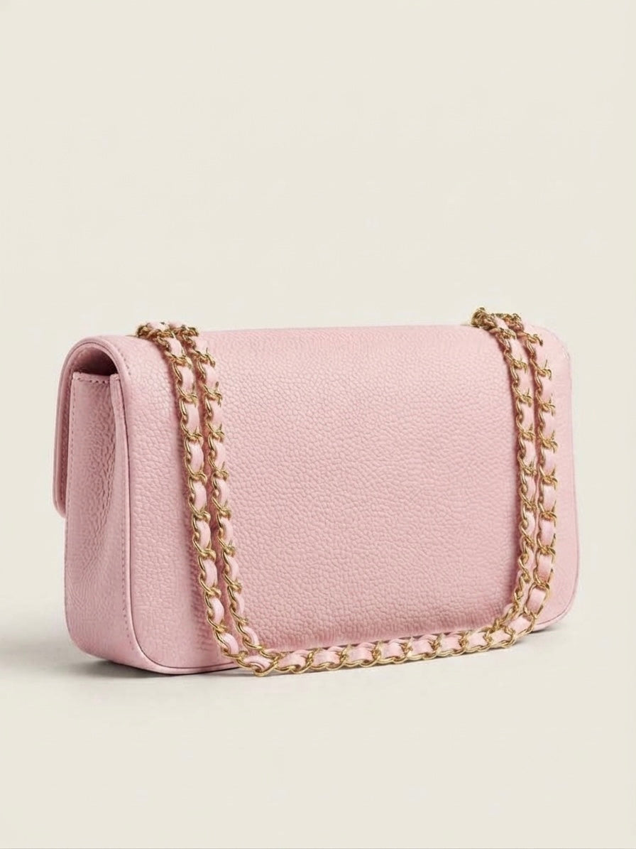 Small Souplissimo Maxi Flap with chain