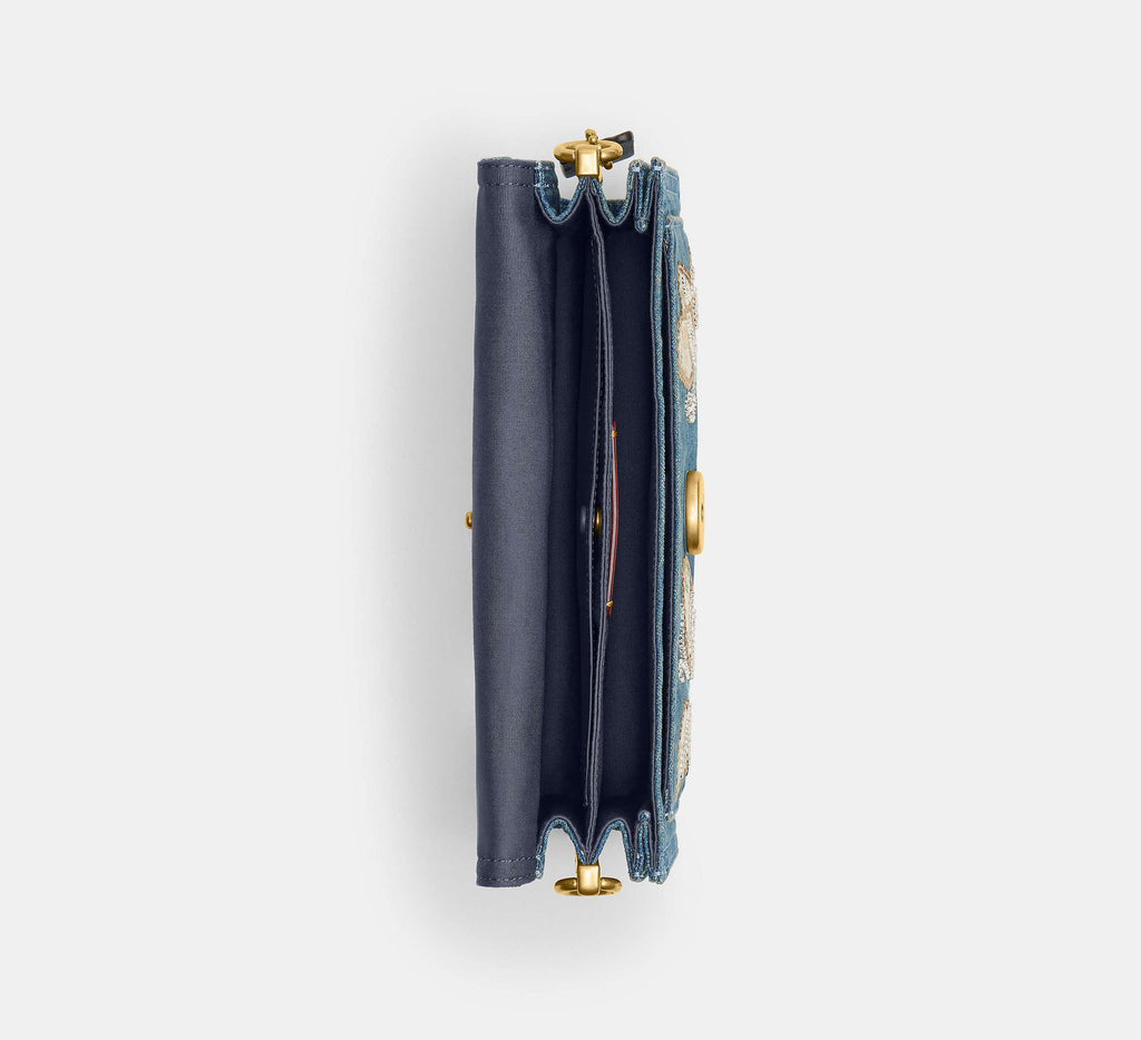 Tabby Shoulder Bag 26 With Butterfly Embellishment