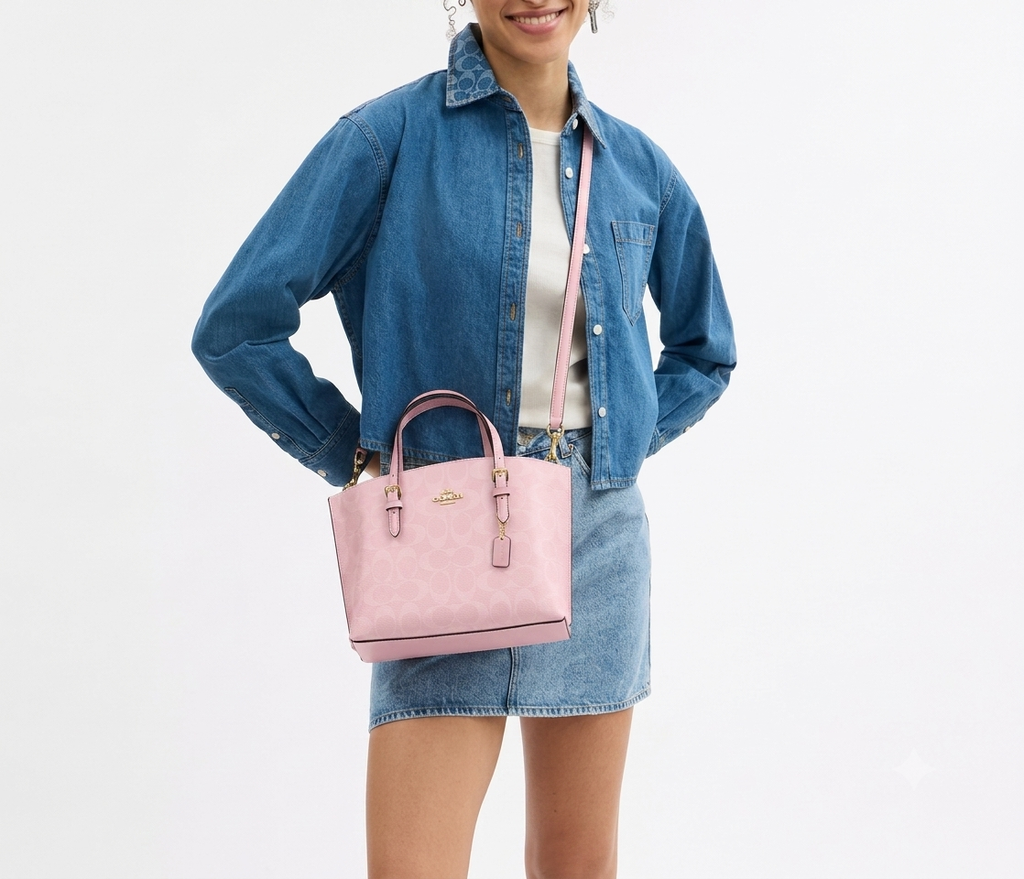 Mollie Tote 25 In Signature Canvas