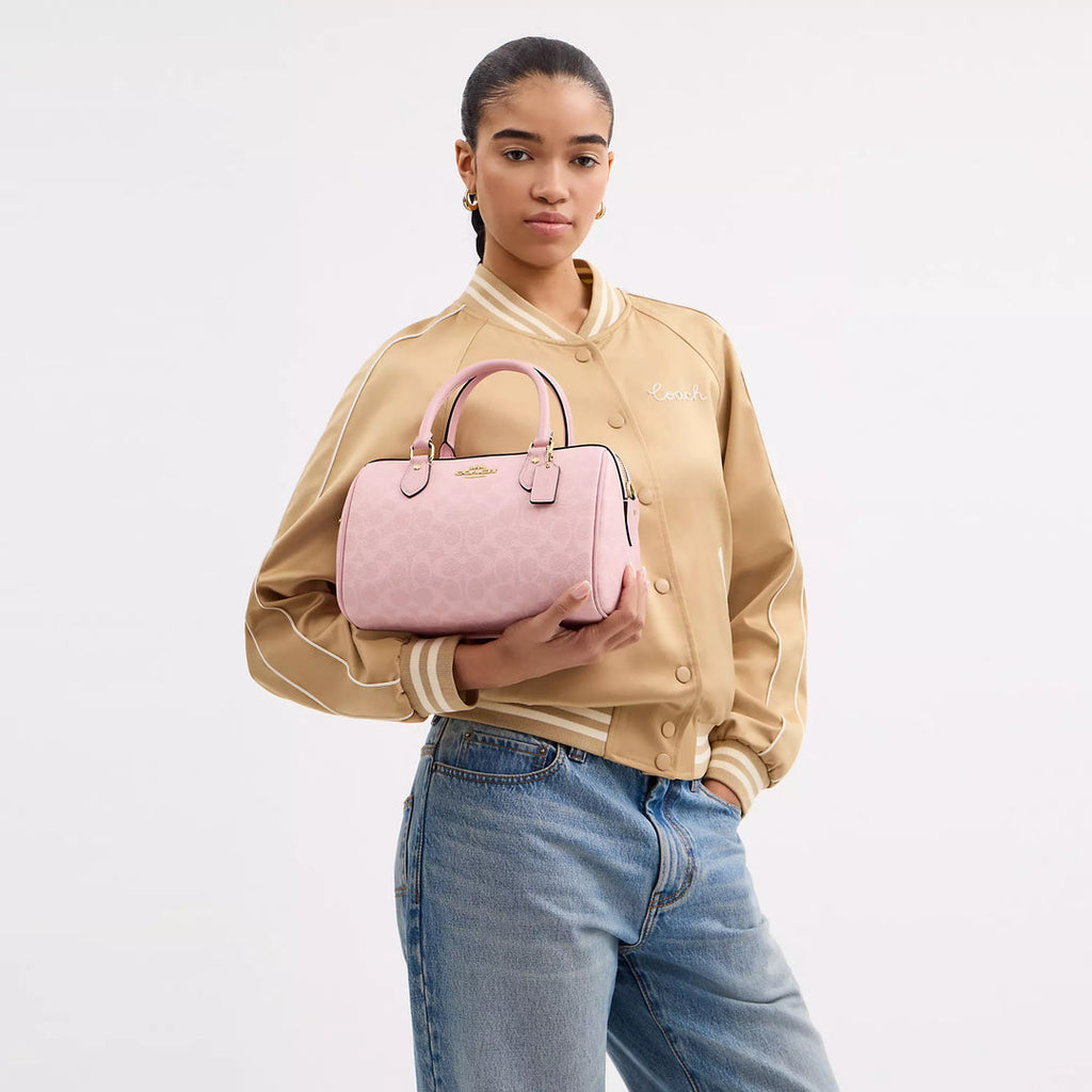 Rowan Satchel Bag In Signature Canvas