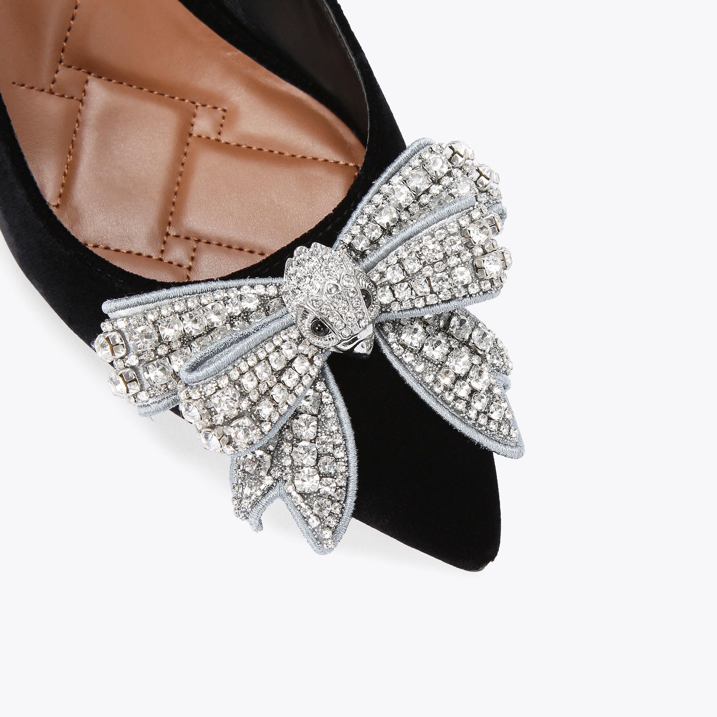 BELGRAVIA BOW SLING HEELS