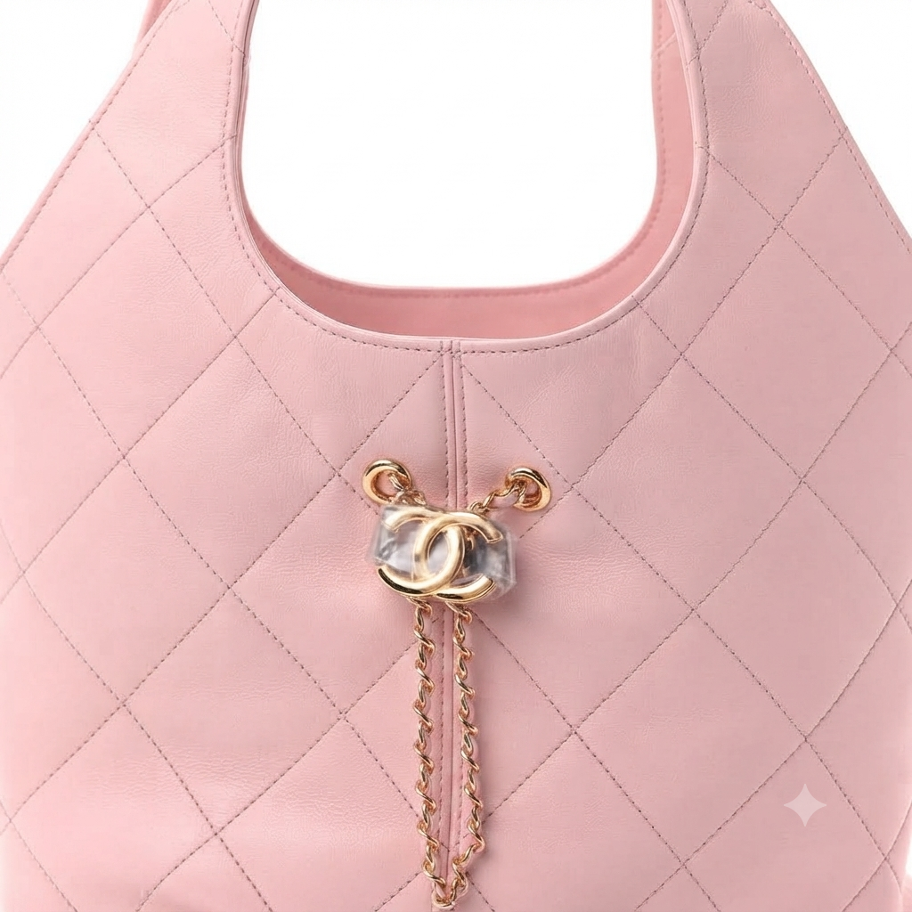 Top Handle Long Vanity Case with Chain