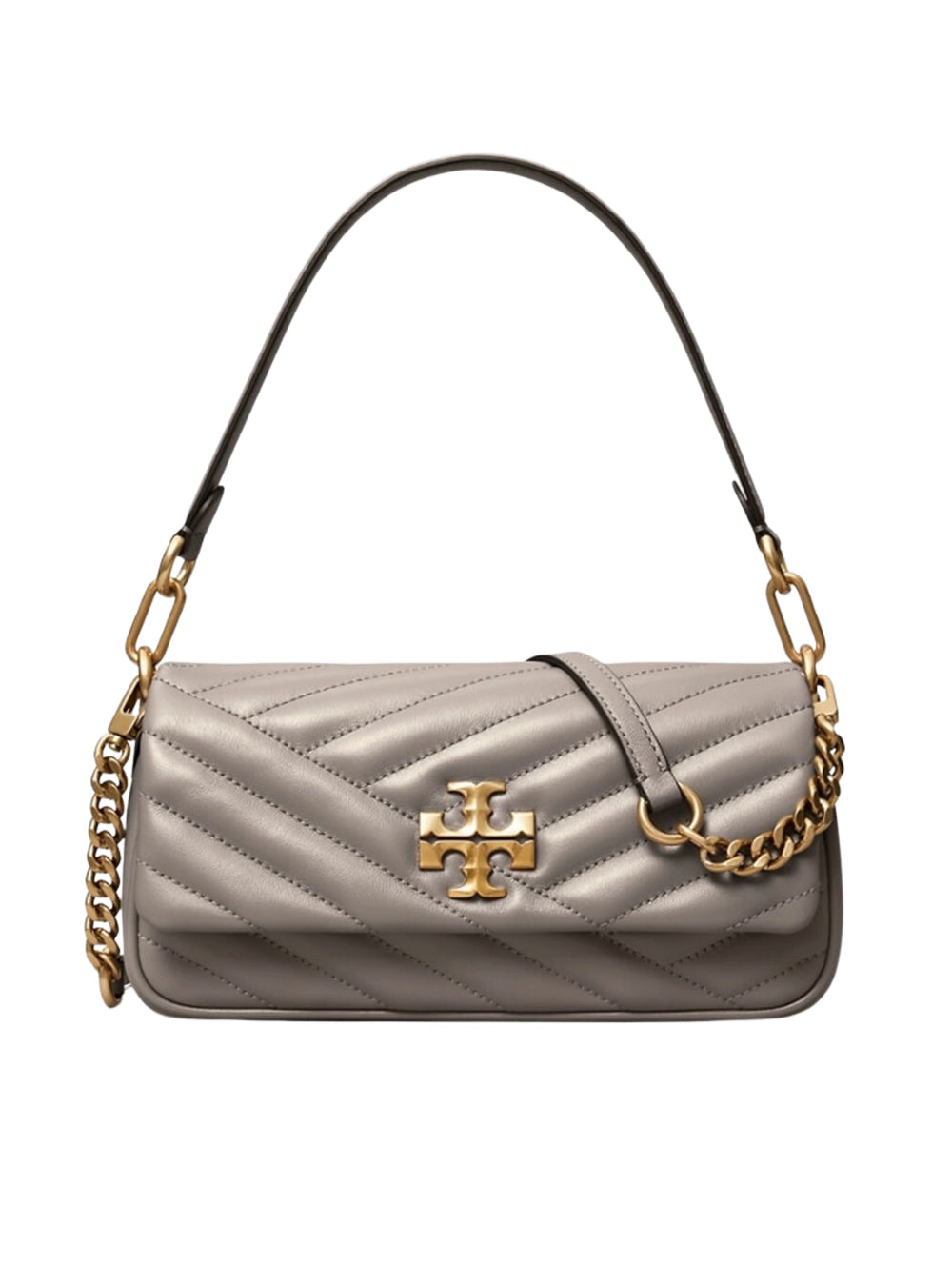 SMALL KIRA CHEVRON FLAP SHOULDER BAG