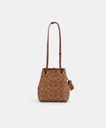 Jade Drawstring Bag In Signature Canvas