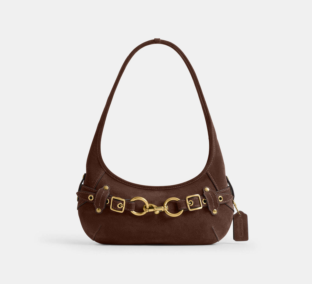 Belted Ergo Shoulder Bag 26 In Signature Jacquard