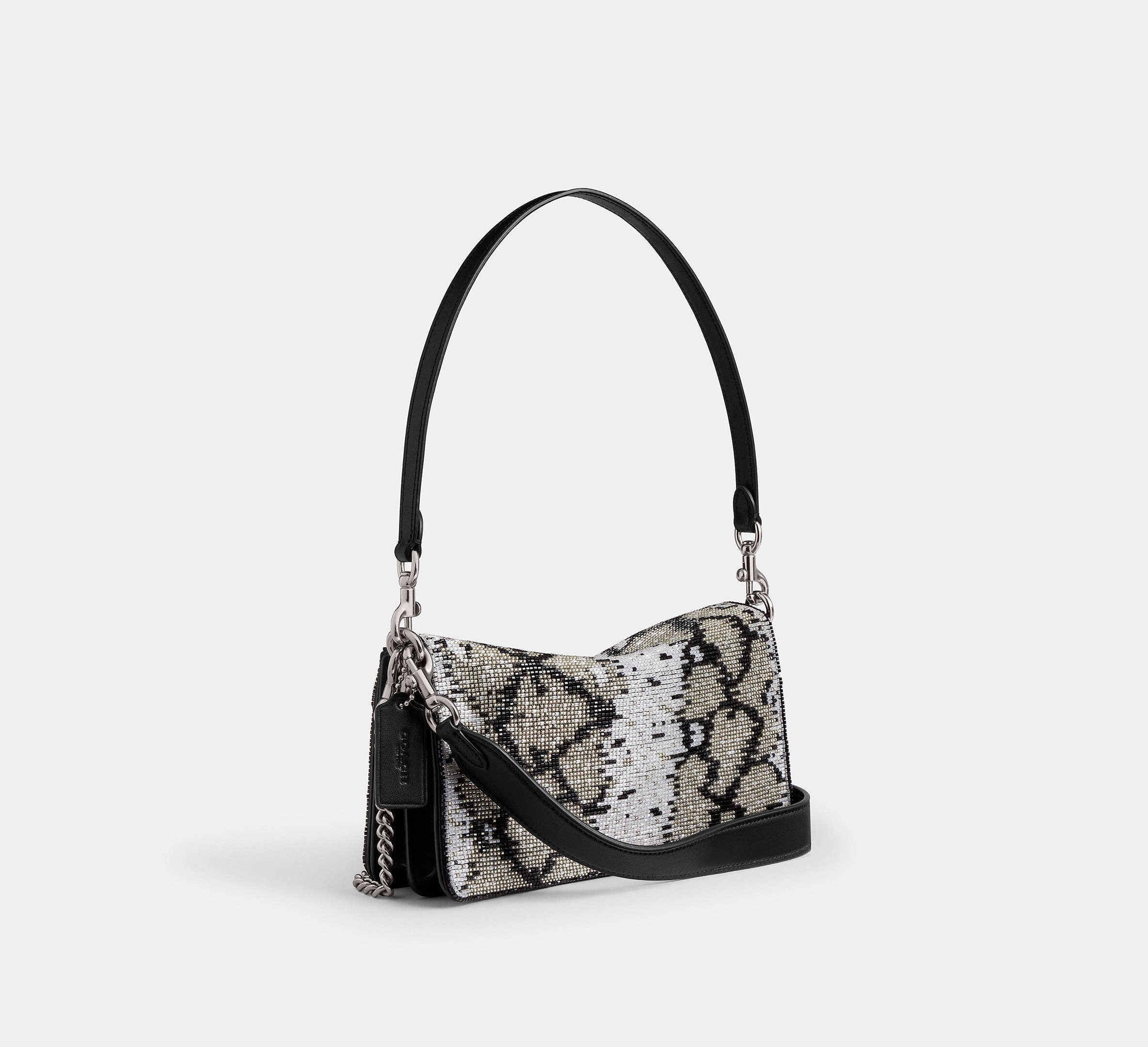 Tabby Shoulder Bag 26 With Snake Stones