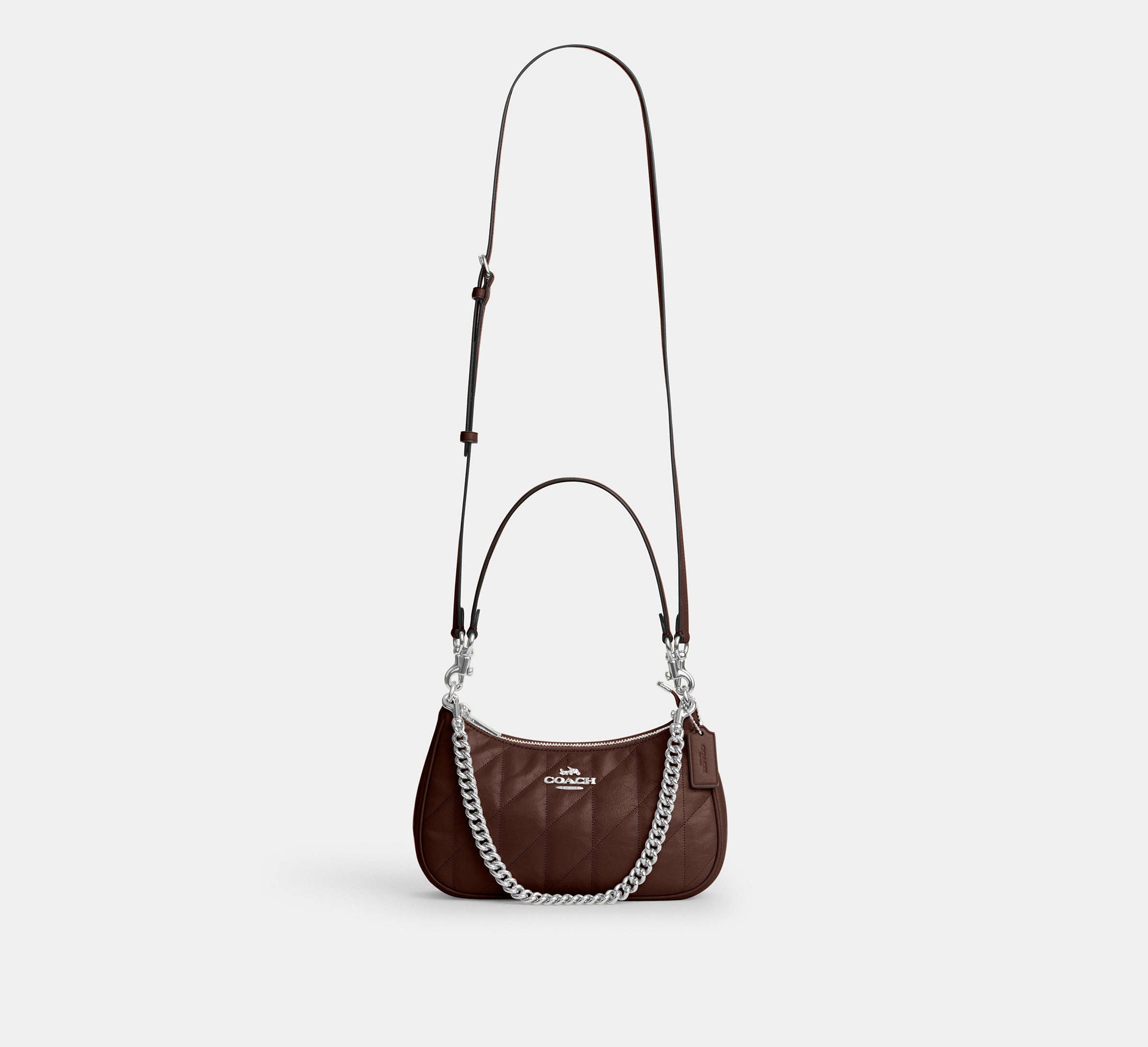 Teri shoulder bag with quilting