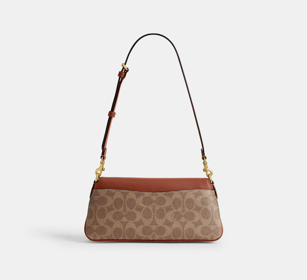 Jet Shoulder Bag In Signature Canvas