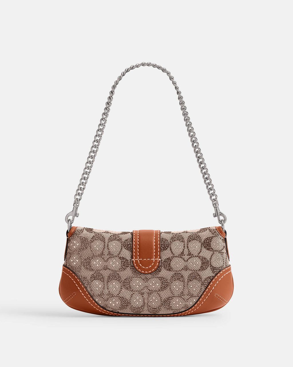 Soho Bag 25 In Crystal Signature Jacquard