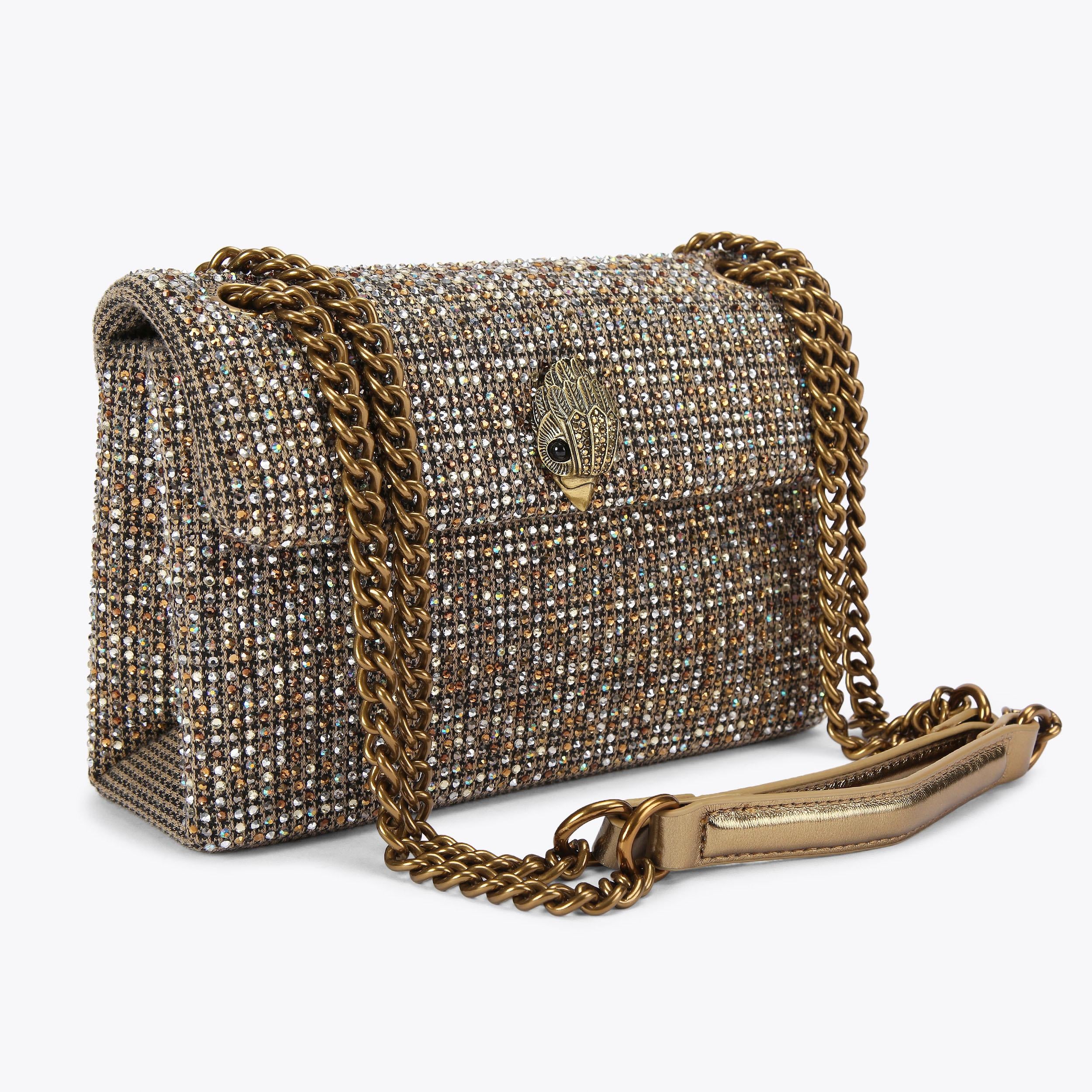 MEDIUM FABRIC KENSINGTON BAG