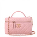Top Handle Long Vanity Case with Chain