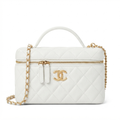 Top Handle Long Vanity Case with Chain