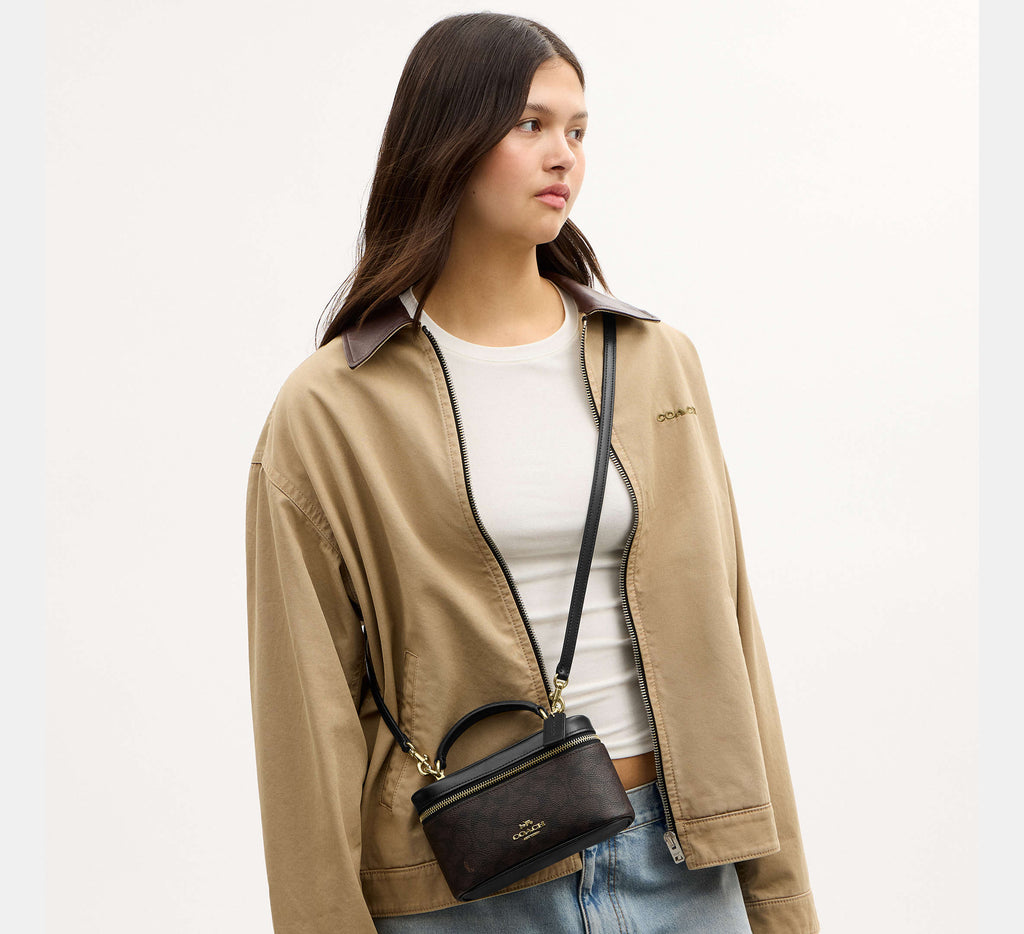 Rainer Crossbody Bag 18 in Exclusive Canvas