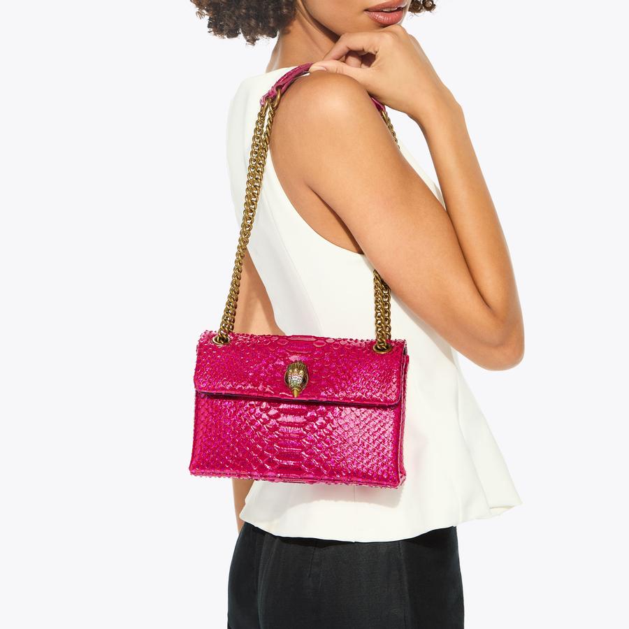 MEDIUM LEATHER KENSINGTON BAG