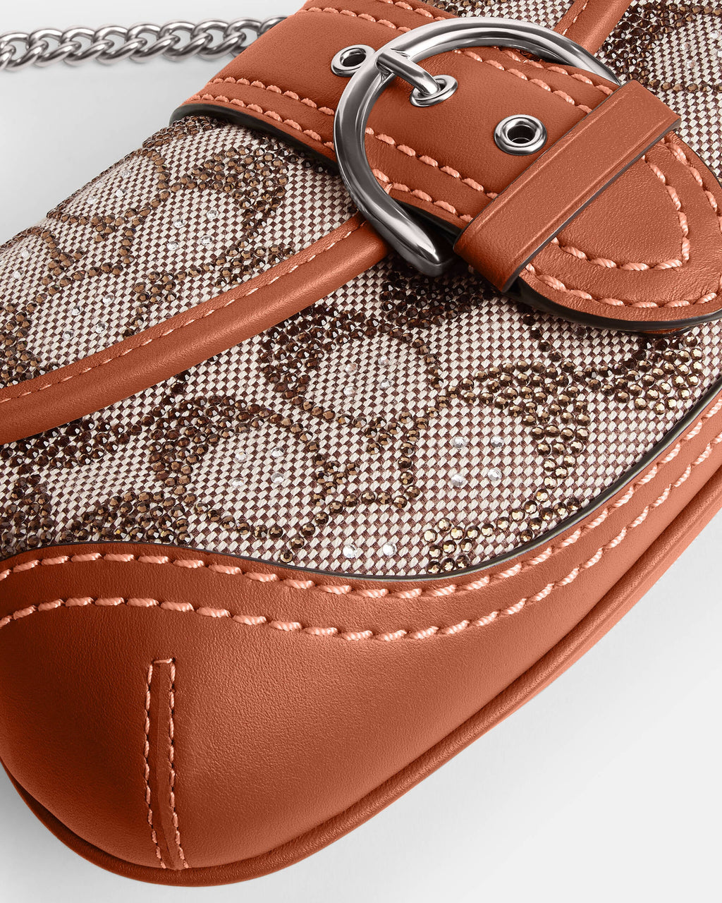 Soho Bag 25 In Crystal Signature Jacquard