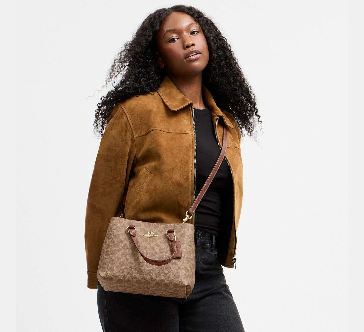 Station Carryall Bag In Signature Canvas