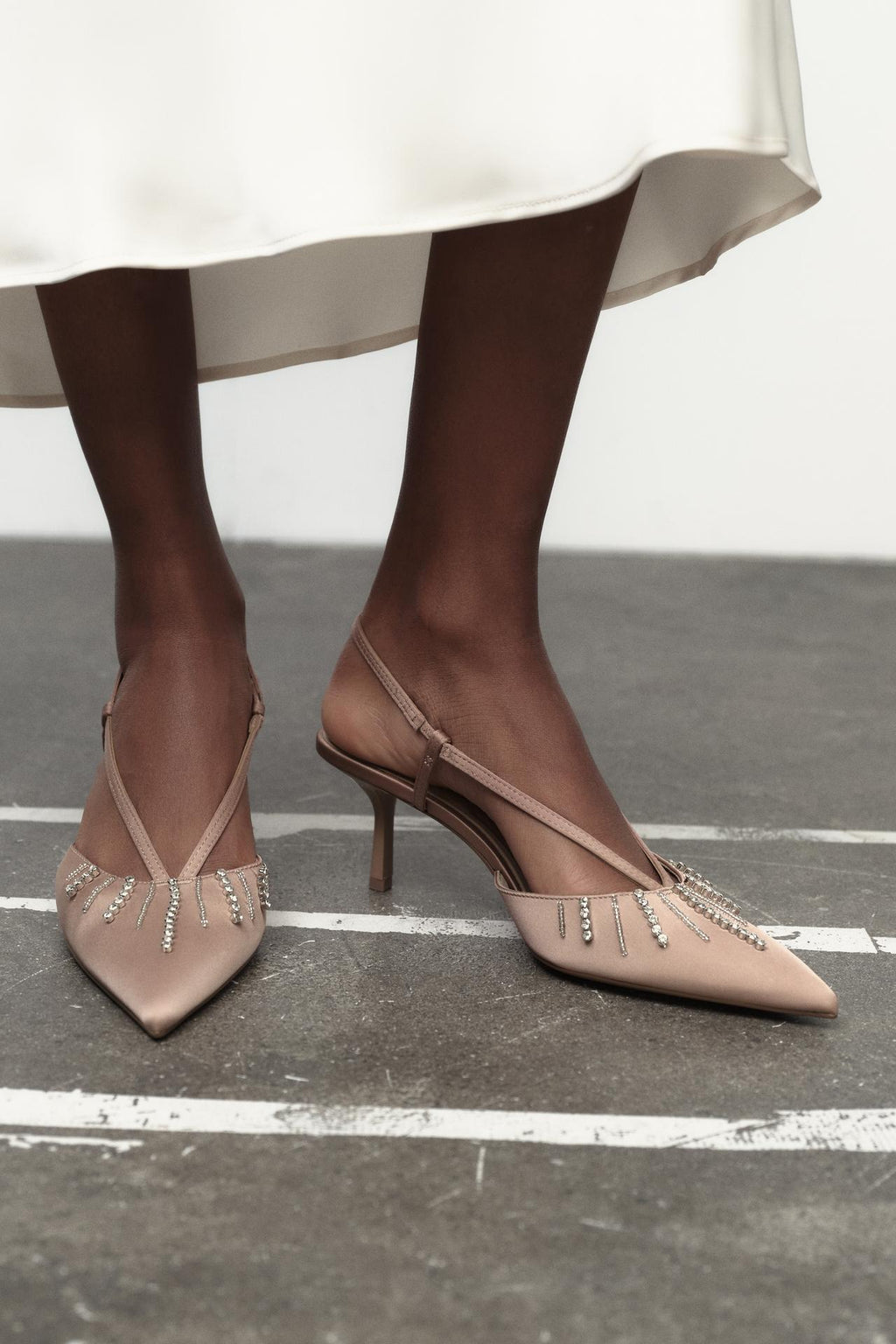 ZARA HEELED SLINGBACK