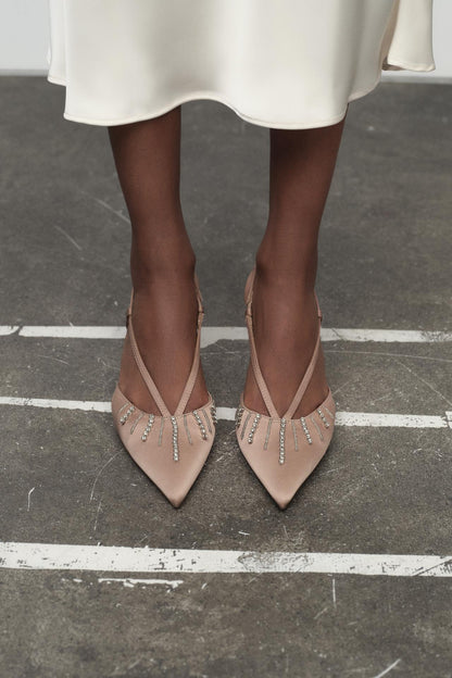 ZARA HEELED SLINGBACK