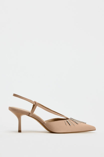 ZARA HEELED SLINGBACK