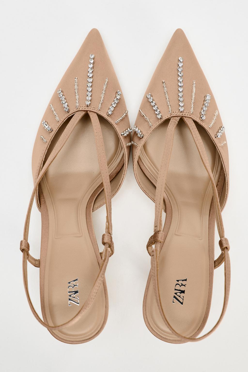 ZARA HEELED SLINGBACK