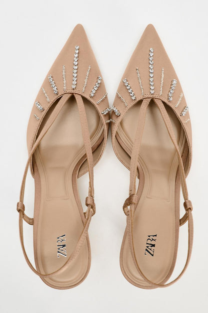 ZARA HEELED SLINGBACK