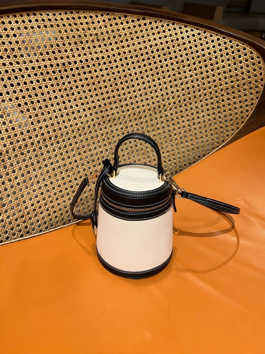 IMPORTED BUCKET CROSSBODY BAG