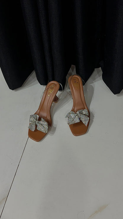 Imported bow heels