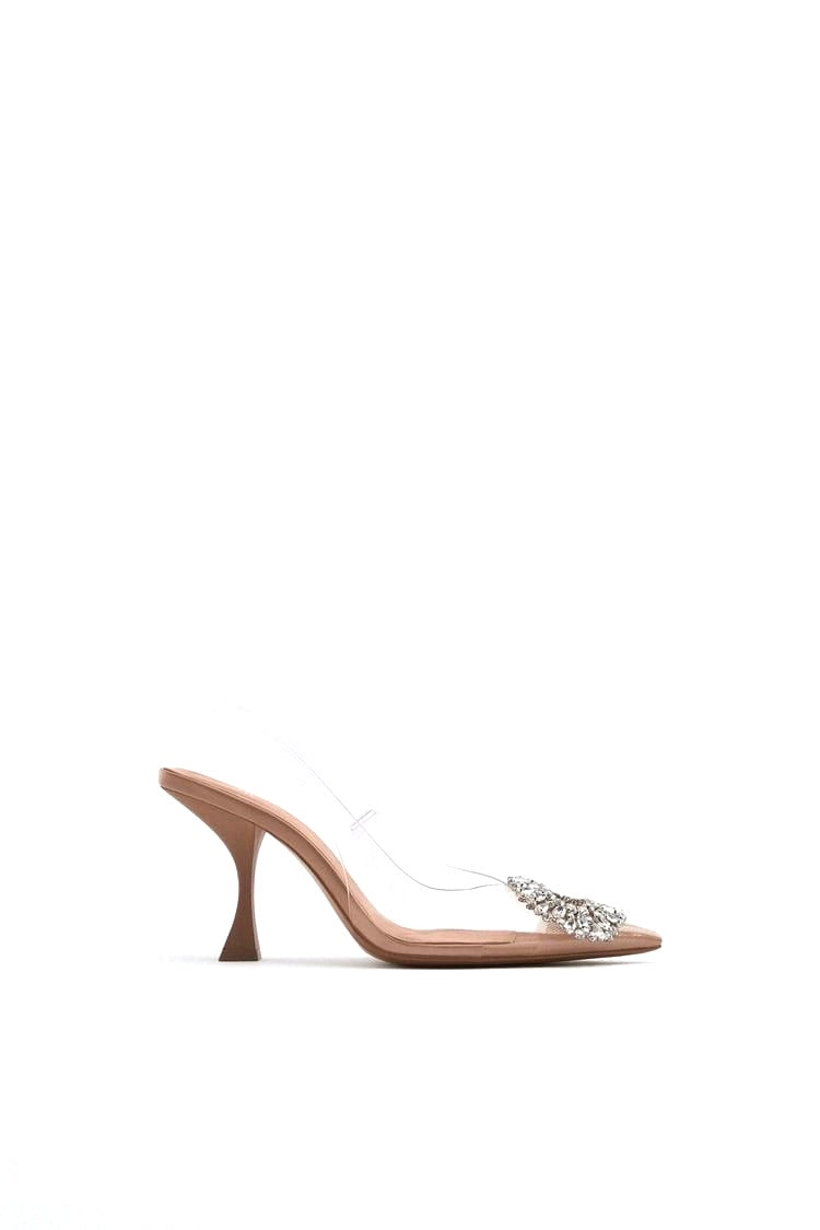 ZARA embellished heels