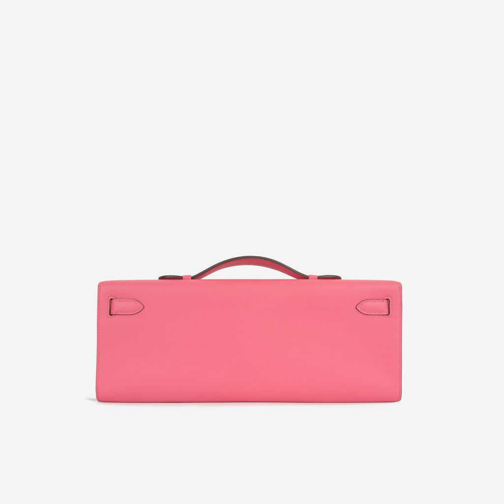 HERMÈS Kelly Cut Clutch - Rose Azalee