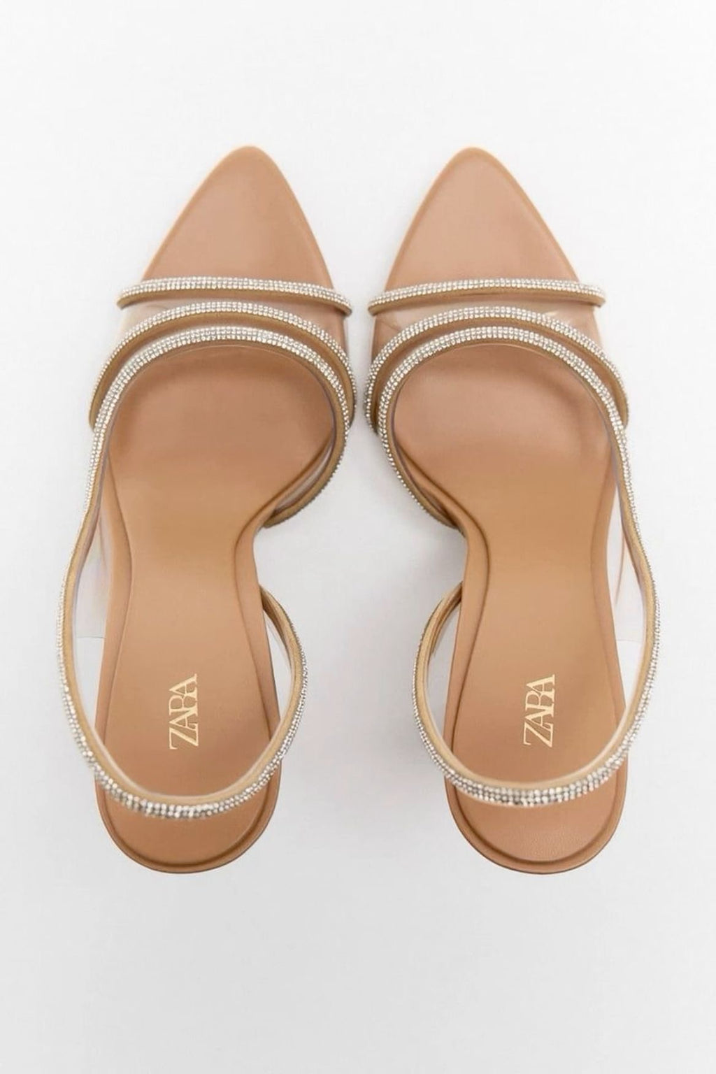 ZARA RHINESTONE HEEL